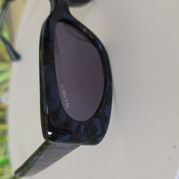 Max & Co Blue Sunglasses 55-16-140 Designer Eyewear w/ Case & Cloth New - Picture 5 of 11